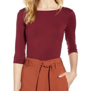 🆕 Halogen Scoop Back Top